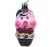 Ёлочная игрушка "Поросёнок Нуф-Нуф" (Мария)