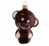 Ёлочная игрушка"Шоколадная обезьянка " (Ариель)