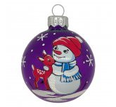 Ёлочный шар 60 мм "Друзья" (Ёлочка)