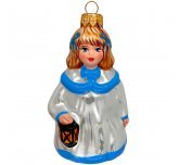 Ёлочная игрушка "Девочка с фонарём" (ЭВИС)