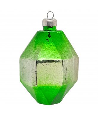 ёлочная игрушка "Кристалл" (Туймазы) зелёный