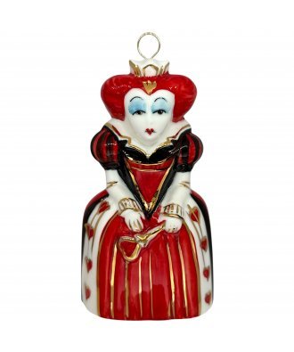 Ёлочная игрушка "Червоная Королева" (Лефортовский фарфор) красная
