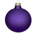 Ёлочный шар без росписи 120 мм Фиолетовый мат (ЭВИС)