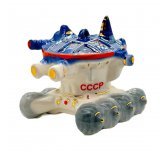 Ёлочная игрушка "Луноход" (Фарфоровая мануфактура СПб)