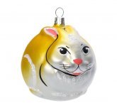 фигурка "Кролик"  (Ёлочка) золотистый