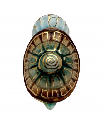 Ёлочная игрушка "Черепаха Тортилла " (Лефортовский фарфор)