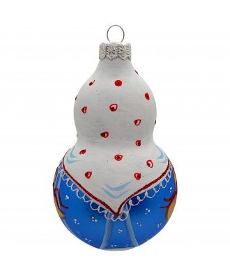 Ёлочная игрушка "Машенька" (Винтажный шар)