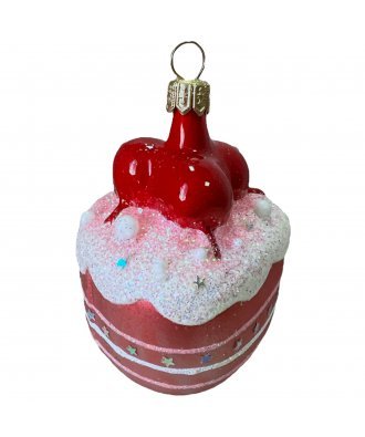 Ёлочная игрушка "Пирожное" (Бирюсинка)