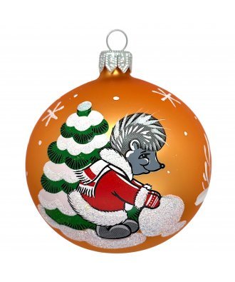 Ёлочный шар 75 мм "Лесной" (Ёлочка)