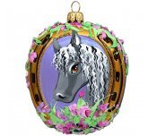 Ёлочная игрушка "Подкова Счастья " (Мария)