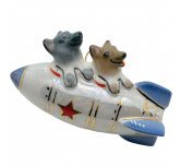 Ёлочная игрушка "Белка и Стрелка" (Фарфоровая мануфактура СПб)