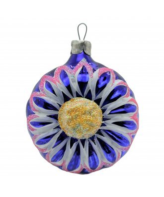 Елочная игрушка - подвеска малая "Ромашка" (Интерьер-Промысел)