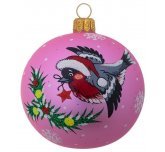 Ёлочный шар 75 мм "Визит" (Ёлочка)