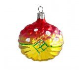 Ёлочная игрушка "Лукошко с  ягодами" (Интерьер промысел)