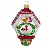 Ёлочная игрушка "Ходики" (Ёлочка)