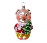 фигурка "Хрюша" (Ёлочка)