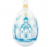 Ёлочная игрушка - яйцо "Рождество" (Ёлочка)