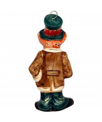 Ёлочная игрушка "Шляпник" (Лефортовский фарфор)