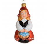 Ёлочная игрушка"Красная Шапочка"  (Ариель)