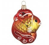 Ёлочная игрушка "Золотая рыбка" (Ёлочка)