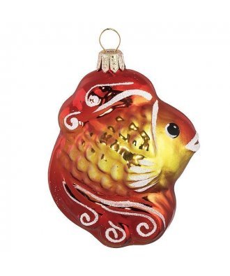 Ёлочная игрушка "Золотая рыбка" (Ёлочка)