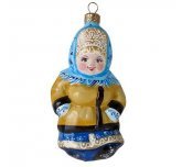 Ёлочная игрушка "Девочка в кокошнике"Ариэль.