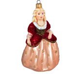 Ёлочная игрушка "Принцесса в бальном платье" (Ариель)