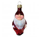 Ёлочная игрушка "Мини Гномик" (Бирюсинка) красный