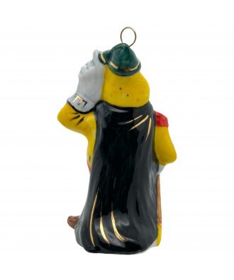 Ёлочная игрушка "Принц Лимон" (Лефортовский фарфор) большой