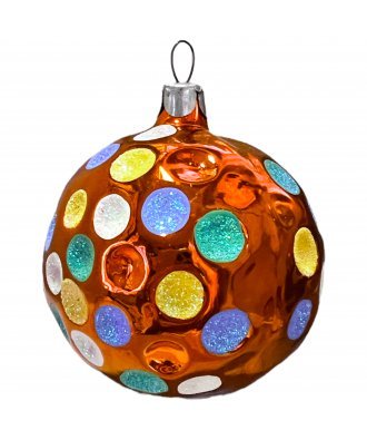 Ёлочная игрушка "Шар с вмятиной" (Интерьер-Промысел)