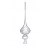 верхушка на ёлку "Блеск"  (Ёлочка) серебристый