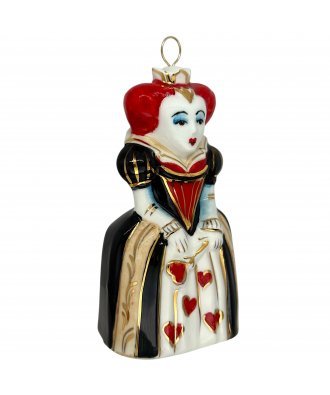 Ёлочная игрушка "Червоная Королева" (Лефортовский фарфор) чёрная