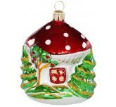 Ёлочная игрушка "Домик - грибок" (Ёлочка)