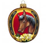 Ёлочная игрушка "Подкова счастья" (Эвис)