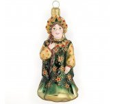 Ёлочная игрушка "Царевна в изумрудном сарафане" (Ариель)
