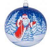 Ёлочный шар 115 мм "Мороз" (Ёлочка)