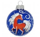 Ёлочный шар 60 мм "Ника" Зодиак (Ёлочка)