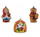 набор ёлочных игрушек "Театр"  в сувенирной упаковке (Ёлочка)