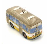 Ёлочная игрушка "Автобус ЛиАЗ" (Фарфоровая мануфактура)