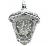 Ёлочная игрушка "Фонарь Снежинка" (Ёлочка)