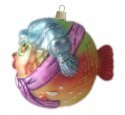 Ёлочная игрушка "Рыба-шар" (Крона)