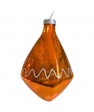 Ёлочная игрушка "Буёк" (Селижарово) оранжевый