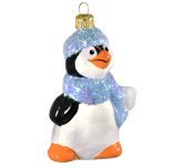 Ёлочная игрушка "Пингвин в шапке" (Ариель)
