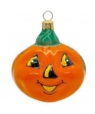 Ёлочная игрушка "Тыква" (Иней)