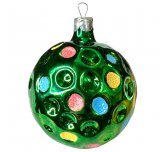 Ёлочная игрушка "Шар с вмятиной" (Интерьер-Промысел)
