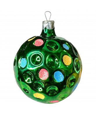 Ёлочная игрушка "Шар с вмятиной" (Интерьер-Промысел)