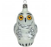 Ёлочная игрушка "Сова" (Интерьер-Промысел) белая