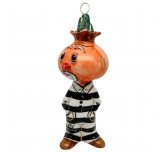 Ёлочная игрушка "Чиполлоне" (Лефортовский фарфор)