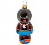 Ёлочная игрушка "Негритёнок мальчик" (Иней)