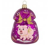 фигурка "Подарок Свинка" (Ёлочка)